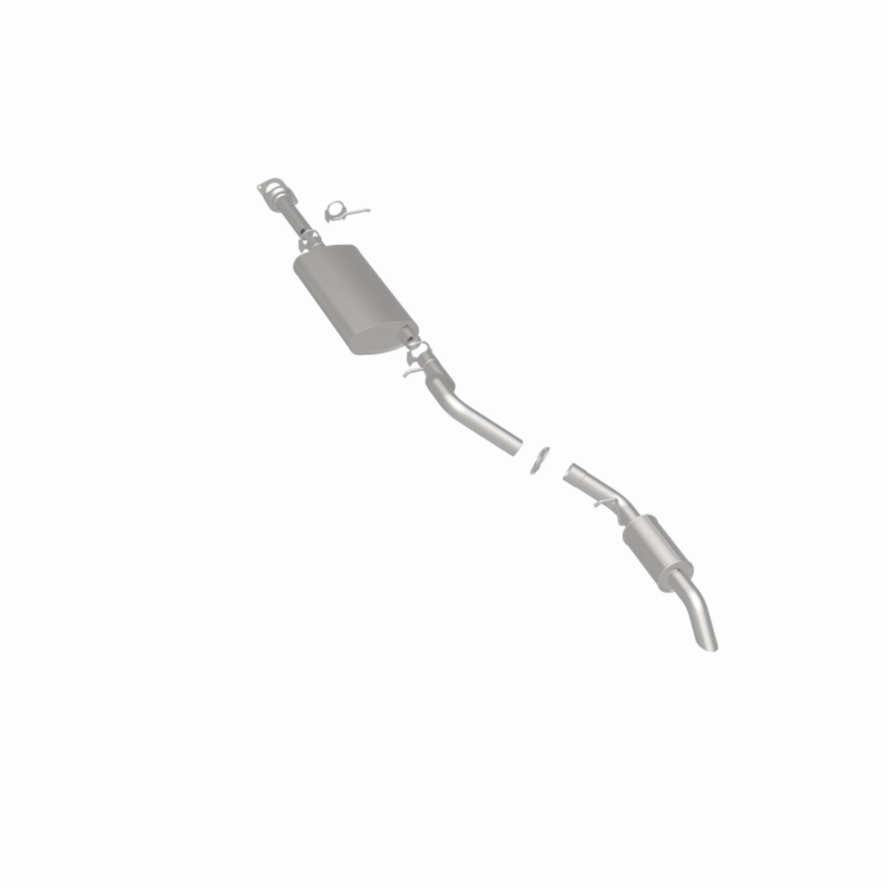 MagnaFlow BRE Exhaust Kit 02-09 Envoy Bravada Trailblazer Rainier Envoy XUV XL Trailblazer EXT - 106-0738 360 Degree Image Set