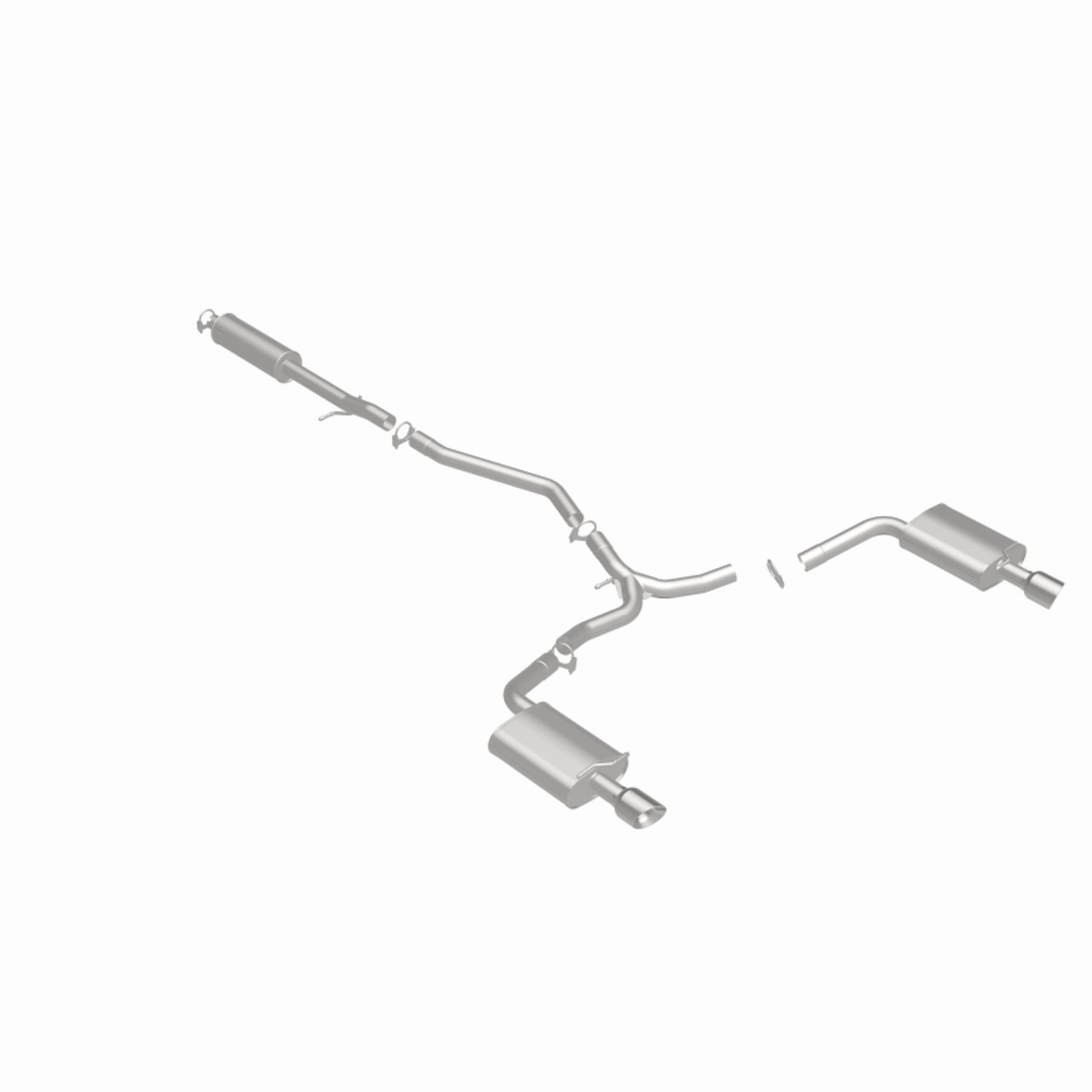 MagnaFlow BRE Exhaust Kit 13-19 Ford Taurus 3.5L - 106-0805 360 Degree Image Set