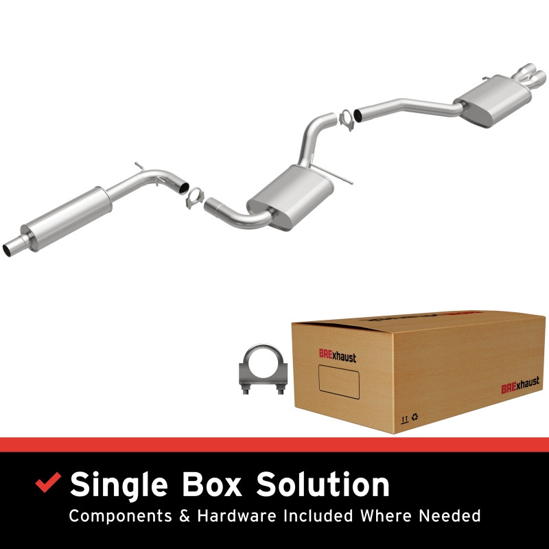 MagnaFlow BRE Exhaust Kit 12-14 Volkswagen Jetta 2.5L - 106-0858 Photo - Primary