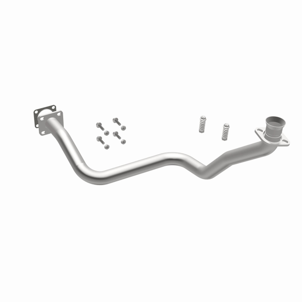 BRE Exhaust 87-92 Wrangler 2.5L 4.0L 4.2L Front Pipe Kit - 107-0017 360 Degree Image Set