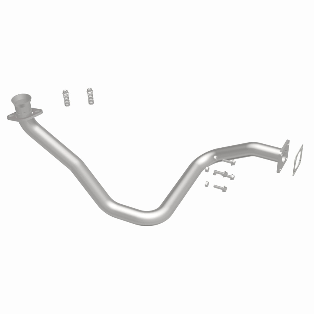 BRE Exhaust 87-92 Wrangler 2.5L 4.0L 4.2L Front Pipe Kit - 107-0017 360 Degree Image Set