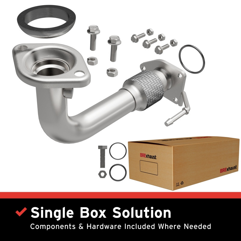 BRE Exhaust 03-07 Accord 2.4L Front Pipe Kit - 107-0054 Photo - Primary