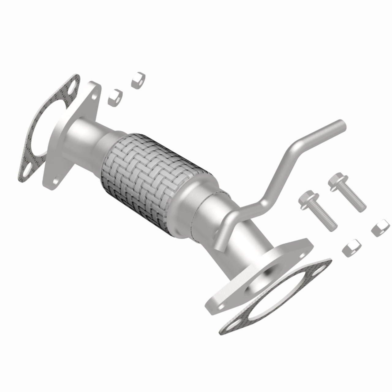 BRE Exhaust 06-10 Sonata 2.4L Front Pipe Kit - 107-0163 360 Degree Image Set