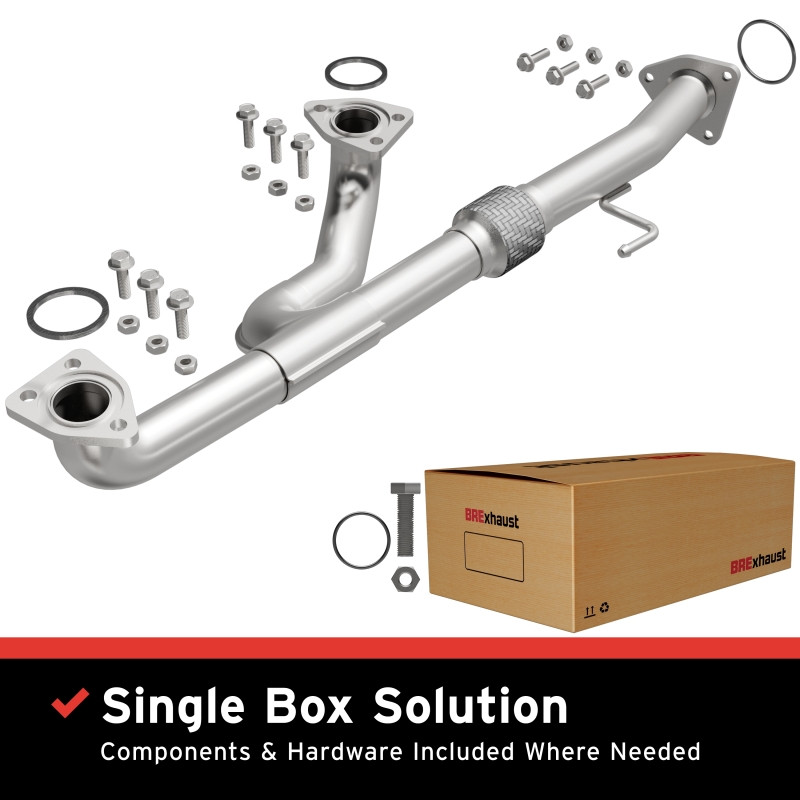 BRE Exhaust 05-10 Odyssey 3.5L Front Pipe Kit - 107-0191 Photo - Primary