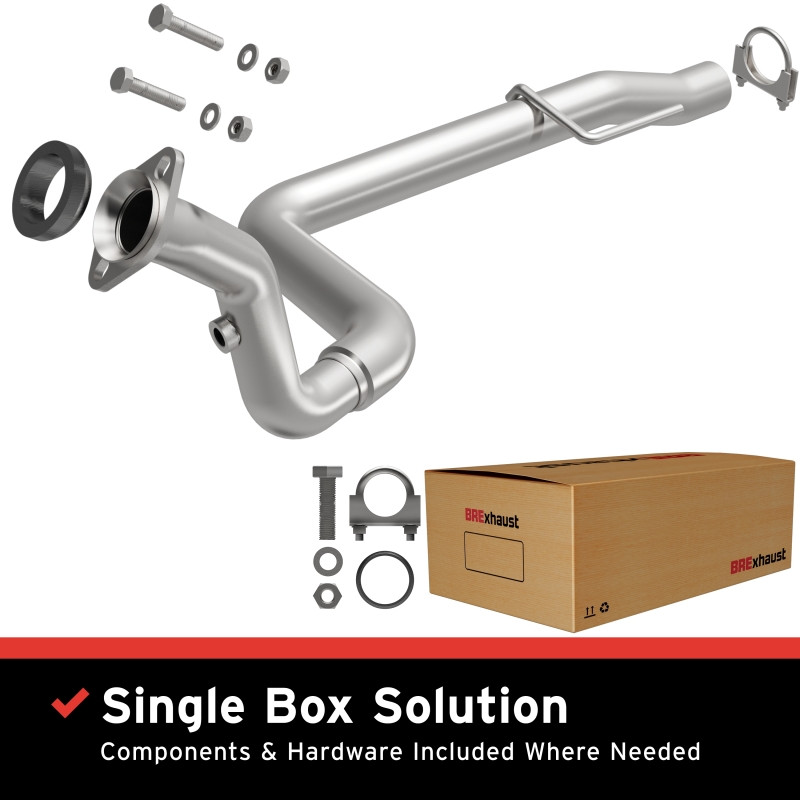 BRE Exhaust 93-98 Grand Cherokee Grand Wagoneer 4.0L 5.2L Front Pipe Kit - 107-0236 Photo - Primary