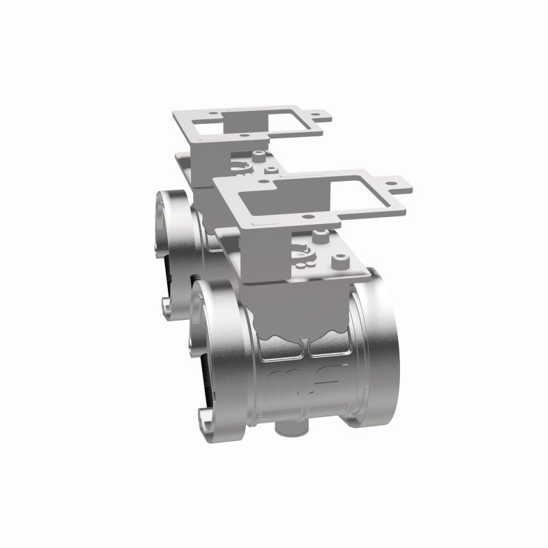 MagnaFlow 2018 Ford Mustang V8-5.0LGAS Exhaust Acc - 2.5in ID/OD - 304SS - Integrated V-Band Flanges - 10805