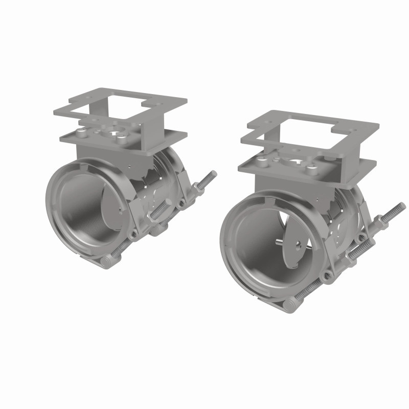 MagnaFlow 2018 Ford Mustang V8-5.0LGAS Exhaust Acc - 2.5in ID/OD - 304SS - Integrated V-Band Flanges - 10805