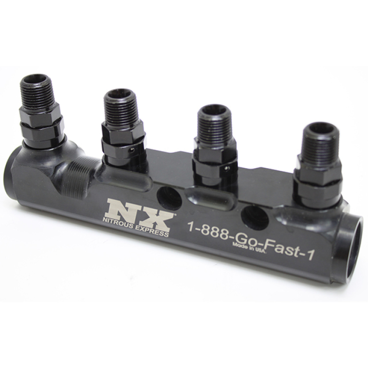 Nitrous Express Fuel Log 5 Port w/Fittings - 15845