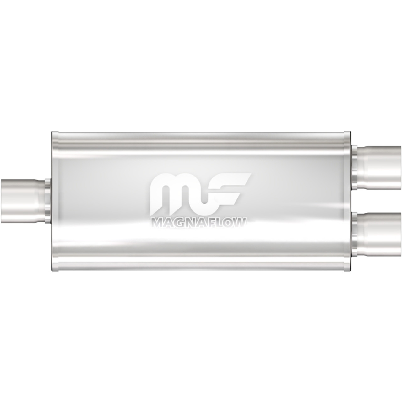 MagnaFlow Muffler Mag SS 18X5X8 3X2.5/2.5 C/D - 12288