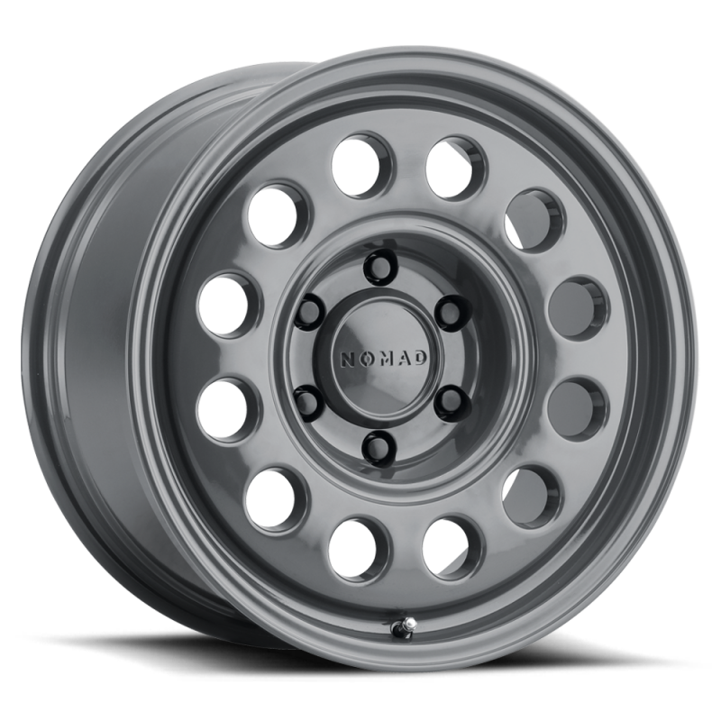Nomad N501UG Convoy 15x7in / 5x139.7 BP / -10mm Offset / 107.95mm Bore - Gloss Grey Wheel - N501UG-57055-10 Photo - Primary