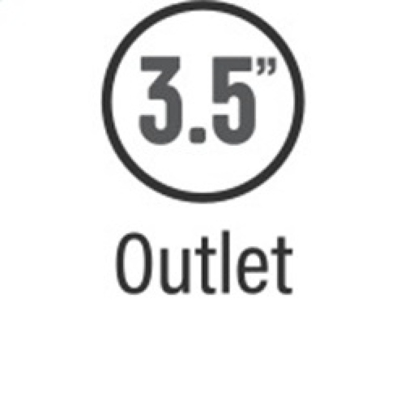 MagnaFlow Muffler Mag SS 6X6 6 3.50/3.50 - 14160