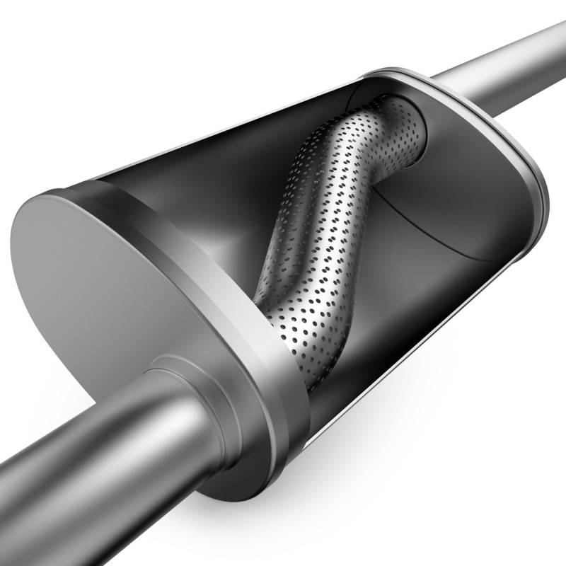 MagnaFlow Muffler Mag SS 14X5X8 2.25 O/O - 14235