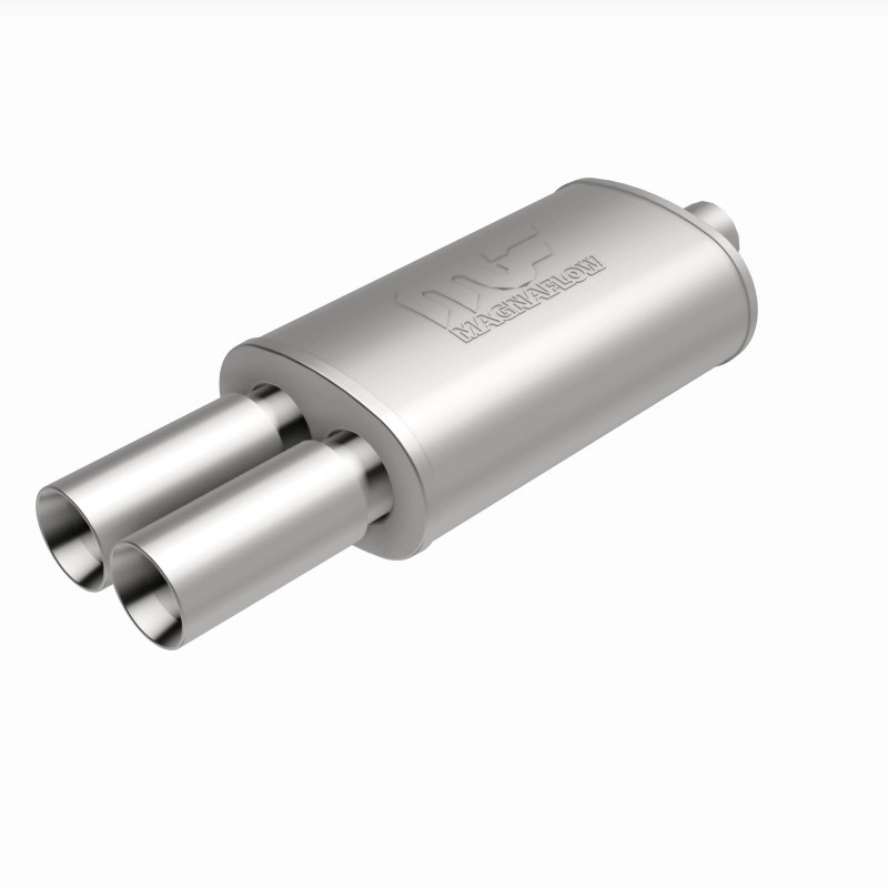 MagnaFlow Muffler W/Tip Mag SS 14X5X8 2.25/3 - 14815