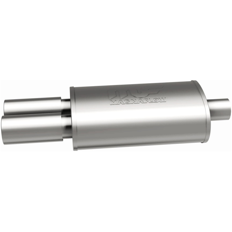 MagnaFlow Muffler W/Tip Mag SS 14X5X8 2.25/3 - 14815