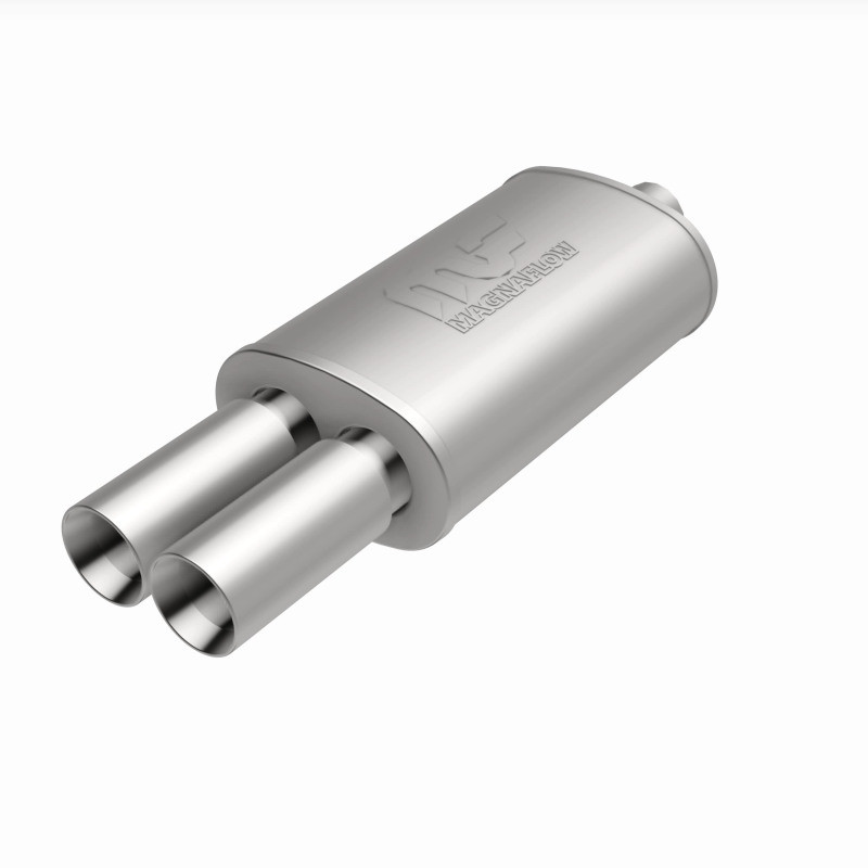 MagnaFlow Muffler W/Tip Mag SS 14X5X8 2.25/3 - 14815
