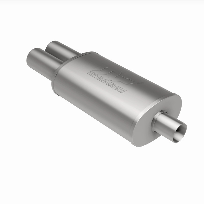 MagnaFlow Muffler W/Tip Mag SS 14X5X8 2.25/3 - 14815