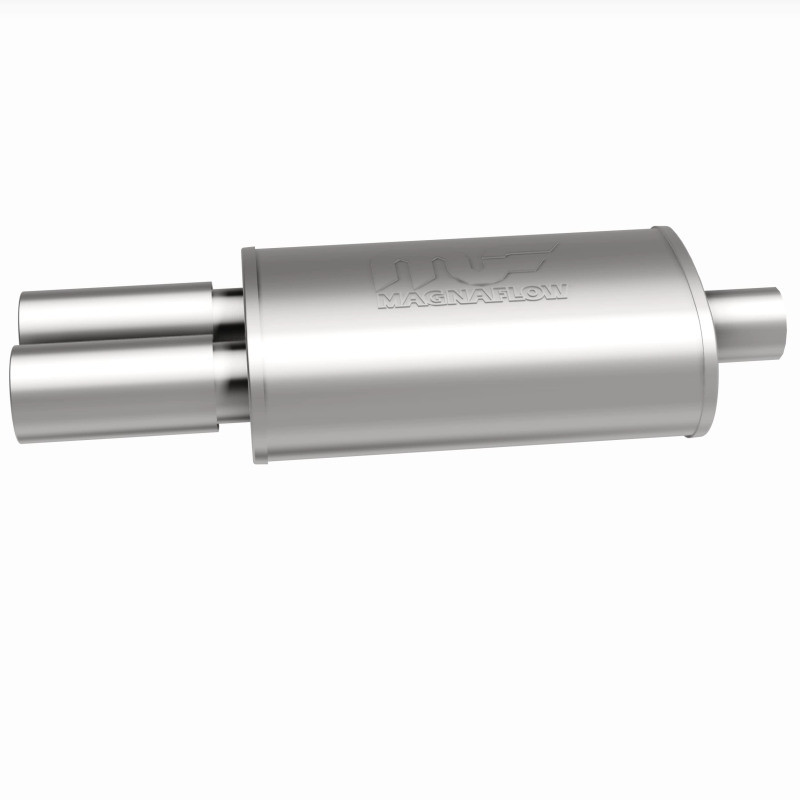 MagnaFlow Muffler W/Tip Mag SS 14X5X8 2.25/3 - 14815