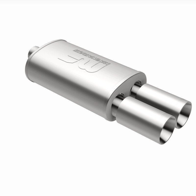 MagnaFlow Muffler W/Tip Mag SS 14X5X8 2.25/3. - 14816