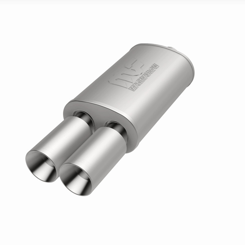 MagnaFlow Muffler W/Tip Mag SS 14X5X8 2.25/3. - 14816