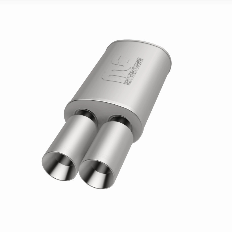 MagnaFlow Muffler W/Tip Mag SS 14X5X8 2.25/3. - 14816