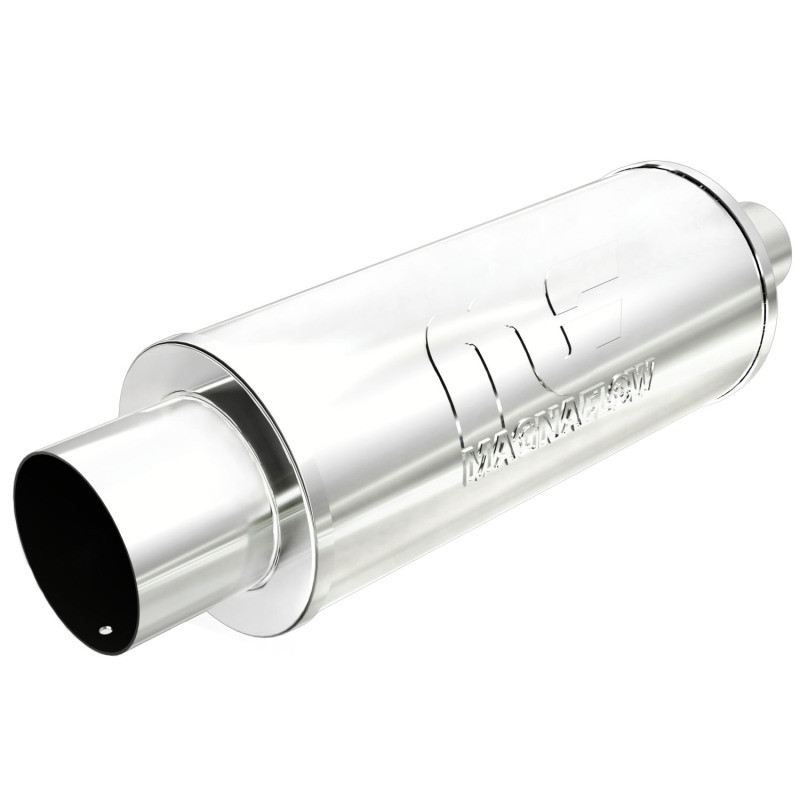MagnaFlow Muffler W/Tip Mag SS 14X6X6 2.25/4. - 14822