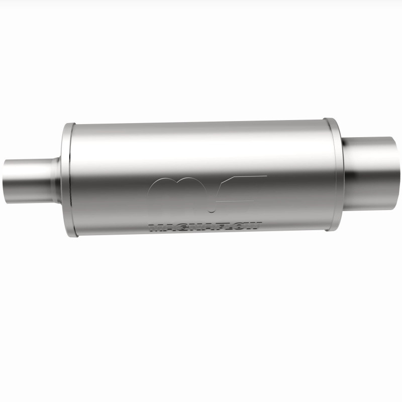 MagnaFlow Muffler W/Tip Mag SS 14X6X6 2.25/4. - 14822