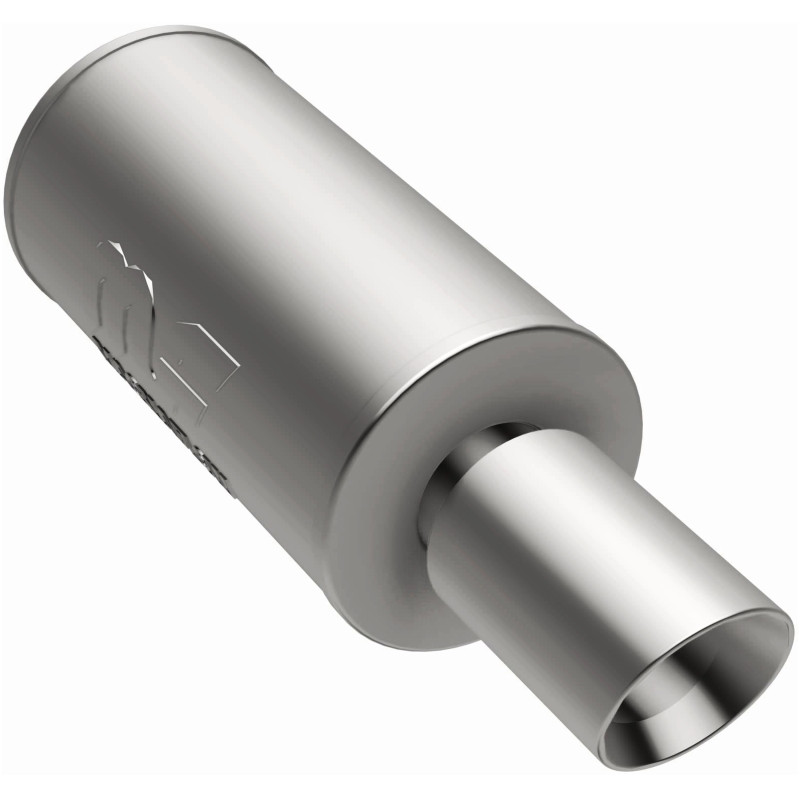 MagnaFlow Muffler W/Tip Mag SS 14X7X7 2.25/4. - 14826
