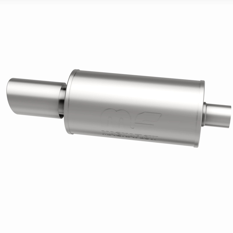 MagnaFlow Muffler W/Tip Mag SS 14X7X7 2.25/4. - 14826
