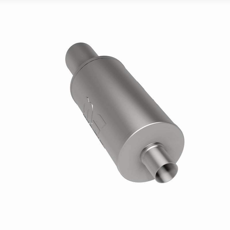 MagnaFlow Muffler W/Tip Mag SS 14X7X7 2.25/4. - 14826
