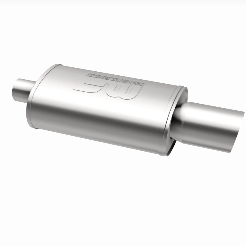 MagnaFlow Muffler W/Tip Mag SS 14X5X8 2.25/4. - 14827