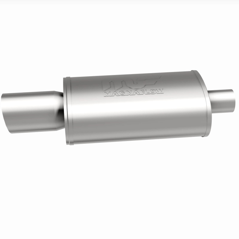 MagnaFlow Muffler W/Tip Mag SS 14X5X8 2.25/4. - 14827