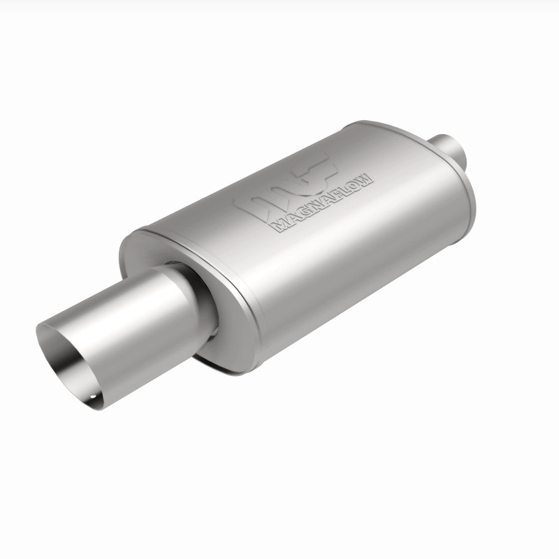 MagnaFlow Muffler W/Tip Mag SS 14X5X8 2.25/4. - 14827