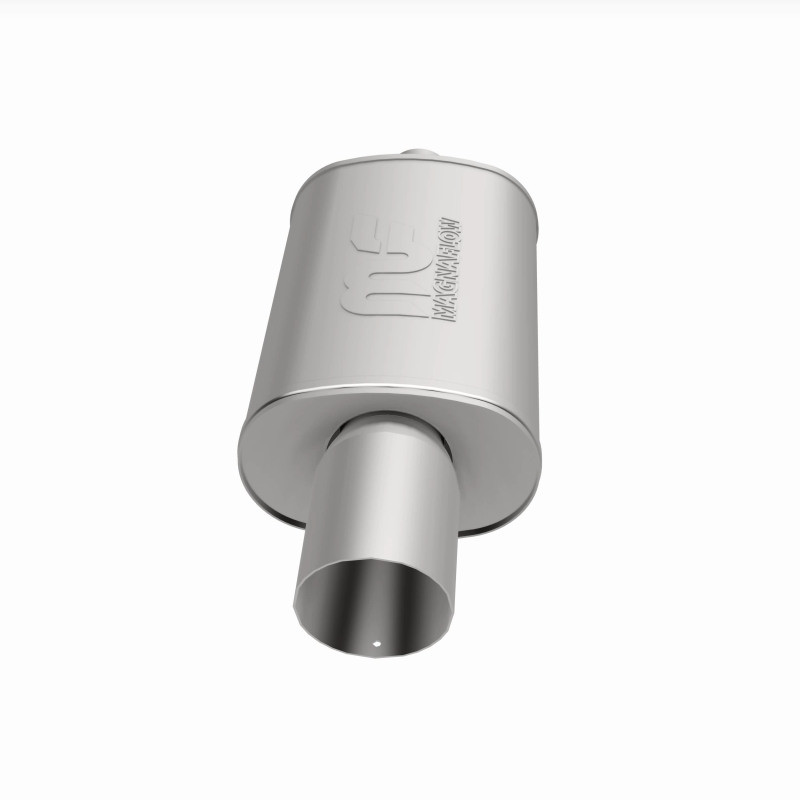 MagnaFlow Muffler W/Tip Mag SS 14X5X8 2.25/4. - 14827