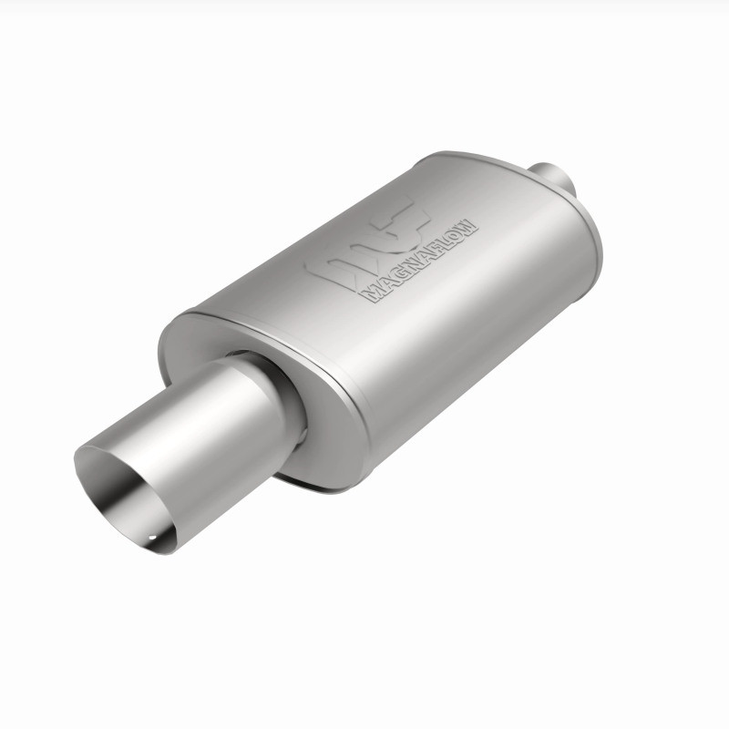 MagnaFlow Muffler W/Tip Mag SS 14X5X8 2.25/4. - 14827