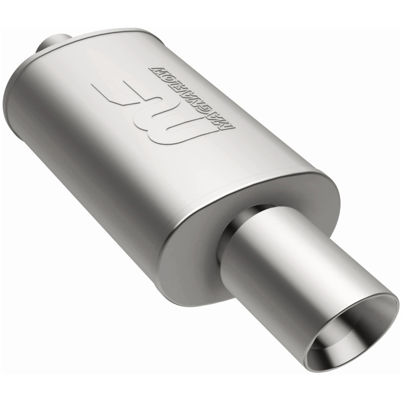 MagnaFlow Muffler W/Tip Mag SS 14X5X8 2.25/4. - 14829