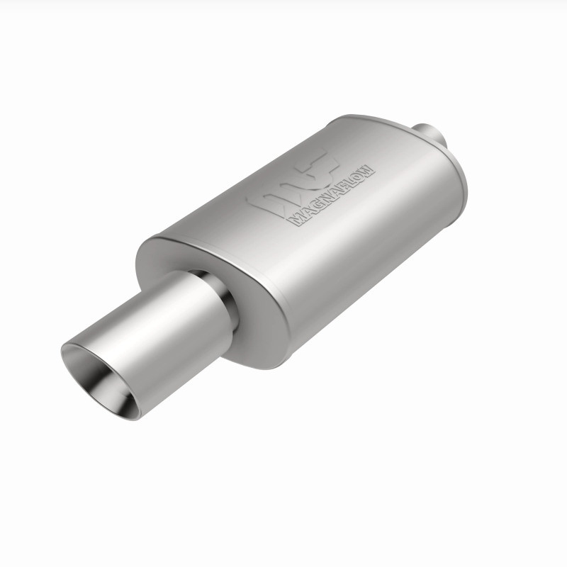 MagnaFlow Muffler W/Tip Mag SS 14X5X8 2.25/4. - 14829