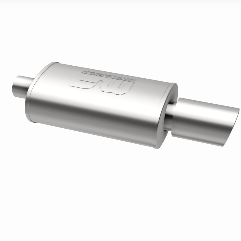 MagnaFlow Muffler W/Tip Mag SS 14X5X8 2.25/4. - 14829