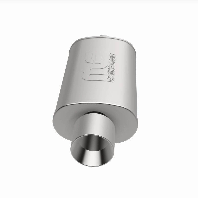 MagnaFlow Muffler W/Tip Mag SS 14X5X8 2.25/4. - 14832