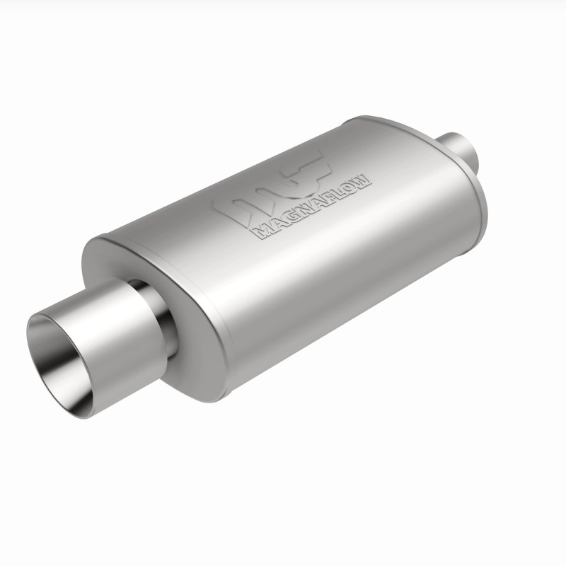 MagnaFlow Muffler W/Tip Mag SS 14X5X8 2.25/4. - 14832