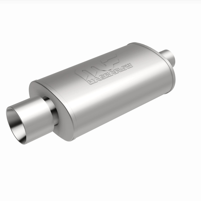 MagnaFlow Muffler W/Tip Mag SS 14X5X8 2.25/4. - 14832