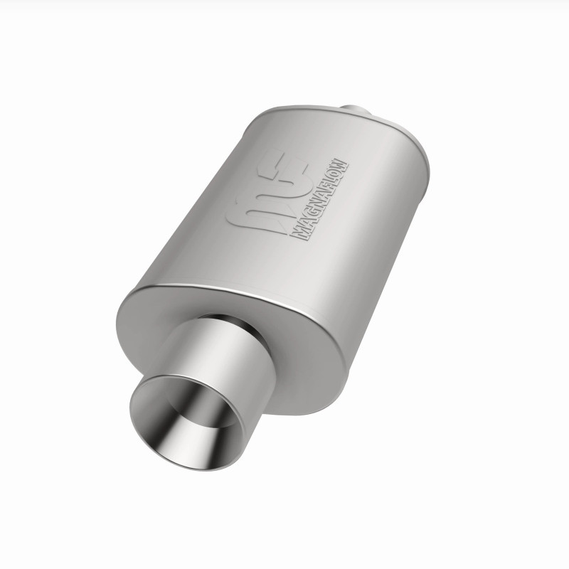 MagnaFlow Muffler W/Tip Mag SS 14X5X8 2.25/4. - 14832
