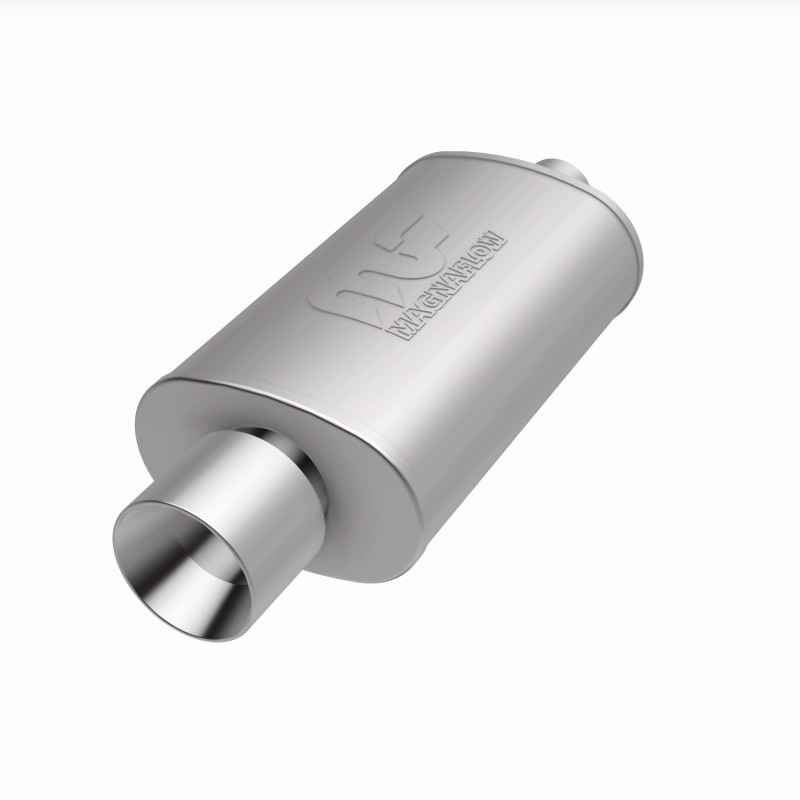 MagnaFlow Muffler W/Tip Mag SS 14X5X8 2.25/4. - 14832