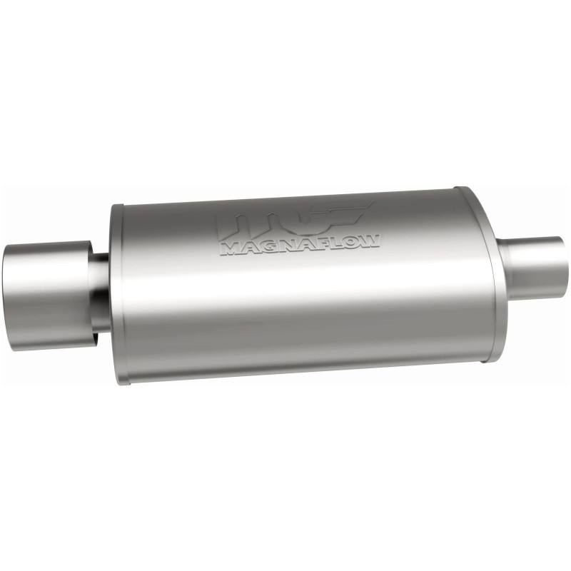 MagnaFlow Muffler W/Tip Mag SS 14X5X8 2.25/4. - 14832