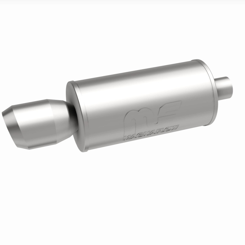 MagnaFlow Muffler W/Tip Mag SS 14X7X7 2.25/4. - 14836