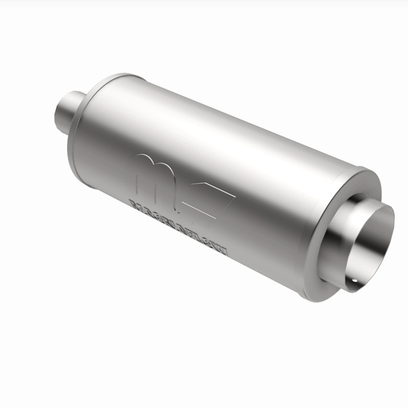 MagnaFlow Muffler W/Tip Mag SS 14X6X6 2.25/4. - 14846
