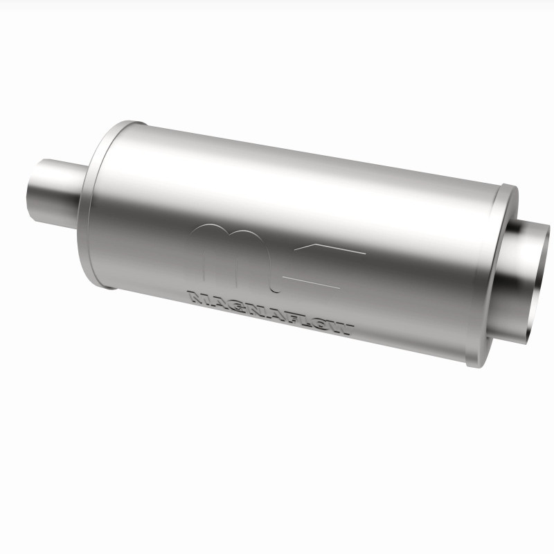 MagnaFlow Muffler W/Tip Mag SS 14X6X6 2.25/4. - 14846