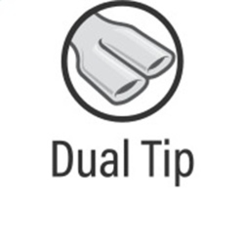 MagnaFlow Muffler W/Tip Mag SS 14X5X8 2.25/3 - 14862