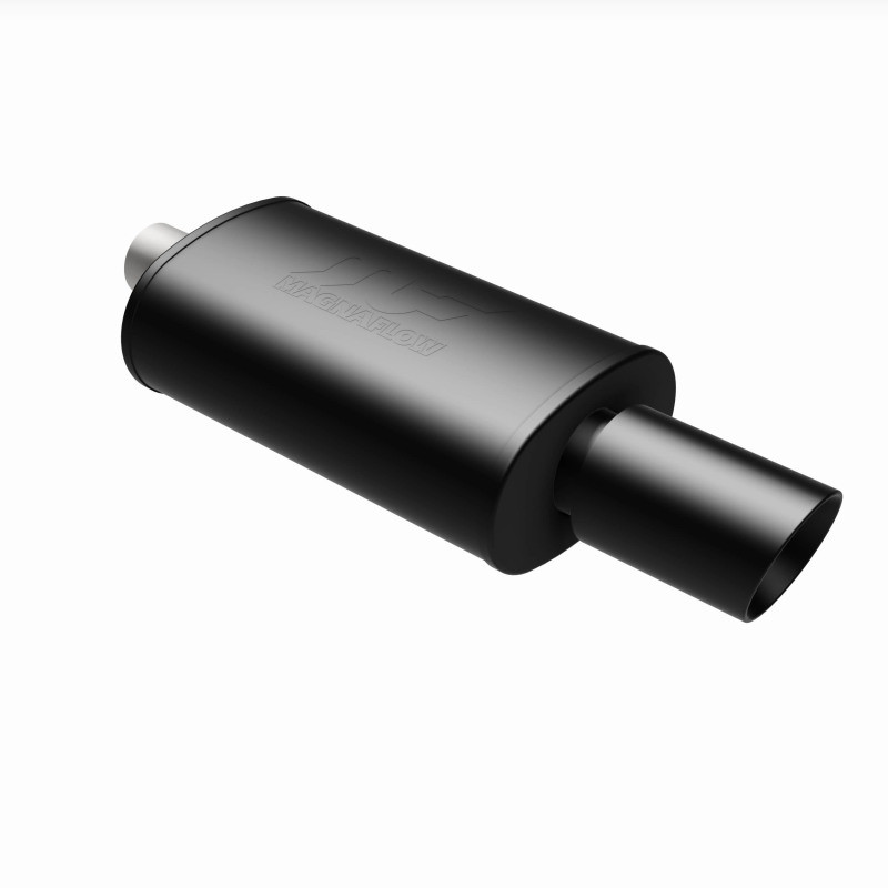 MagnaFlow Muffler with Tip Mag Blk 14x5x8 2.25/4 - 14868