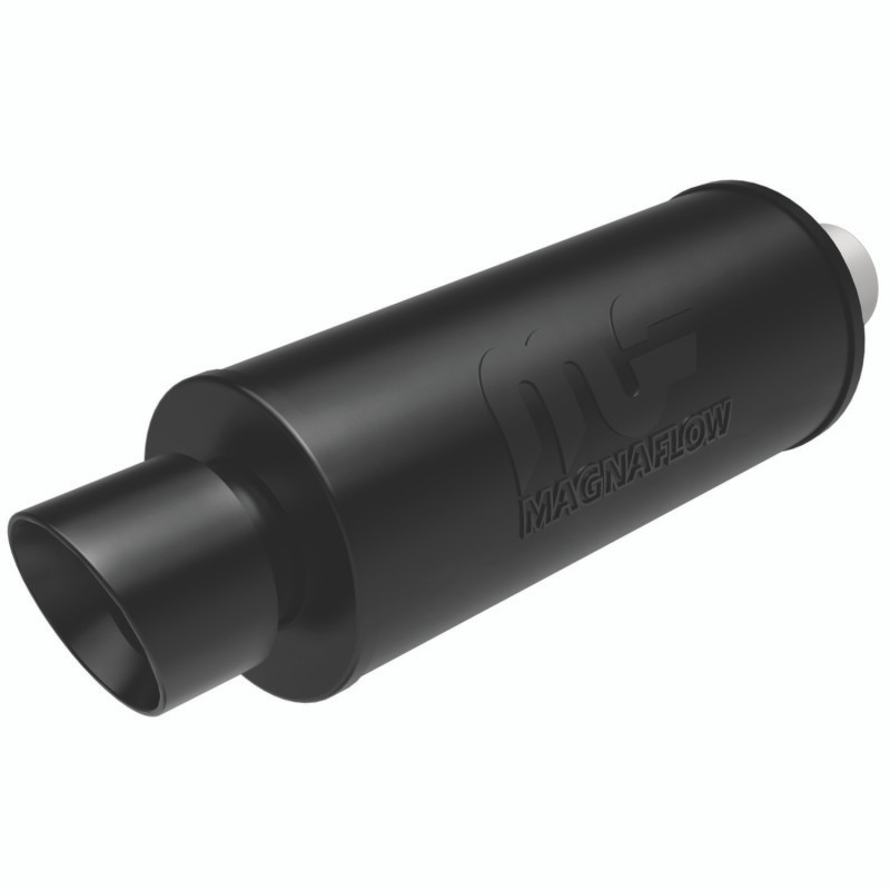 MagnaFlow Muffler with Tip Mag Blk 14x6x6 2.25/4 - 14870