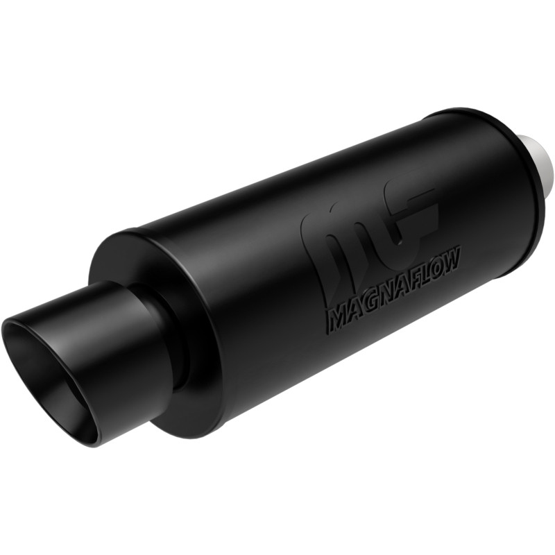 MagnaFlow Muffler with Tip Mag Blk 14x6x6 2.25/4 - 14870